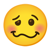 🥴 Emoji schwindeliges Gesicht Google Android 12L.
