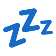 Emoji 💤 Sonno su Google Android 12L.