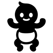 Emoji 🚼 Simbolo Con Immagine Di Bambino su Google Android 4.3.