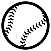 Emoji ⚾ Palla Da Baseball su Google Android 4.3.