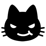 😼 Emoji verwegen lächelnde Katze Google Android 4.3.