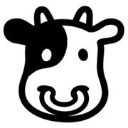 Émoji 🐮 Tête De Vache sur Google Android 4.3.