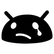 😢 Emoji Cara Llorando en Google Android 4.3.