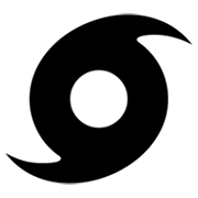 Emoji 🌀 Ciclone su Google Android 4.3.