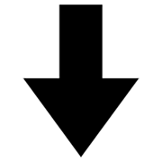 Emoji ⬇️ Freccia Rivolta Verso Il Basso su Google Android 4.3.