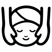 Emoji 💆 Persona Che Riceve Un Massaggio su Google Android 4.3.