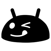 Emoji 😋 Faccina Che Si Lecca I Baffi su Google Android 4.3.