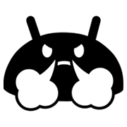 Emoji 😤 Faccina Che Sbuffa su Google Android 4.3.