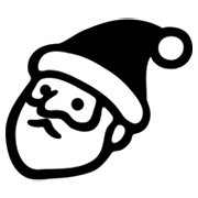 Émoji 🎅 Père Noël sur Google Android 4.3.
