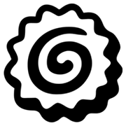 Emoji 🍥 Tortino Di Pesce A Spirale su Google Android 4.3.