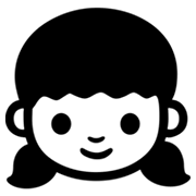 👧 Emoji Mädchen Google Android 4.3.
