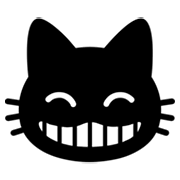 😸 Emoji grinsende Katze mit lachenden Augen Google Android 4.3.