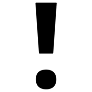 Emoji ❗ Punto Esclamativo Rosso su Google Android 4.3.