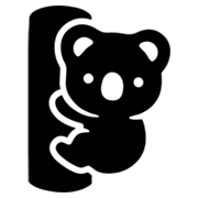 Emoji 🐨 Koala su Google Android 4.3.