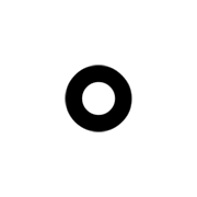 Émoji ⚪ Disque Blanc sur Google Android 4.3.