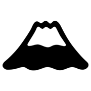 Emoji 🗻 Monte Fuji su Google Android 4.3.