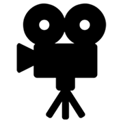 Emoji 🎥 Cinepresa su Google Android 4.3.