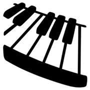Émoji 🎹 Piano sur Google Android 4.3.