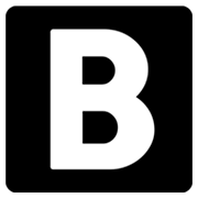 🅱️ Emoji Großbuchstabe B in rotem Quadrat Google Android 4.3.