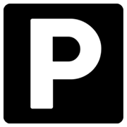 Emoji 🅿️ Pulsante P su Google Android 4.3.
