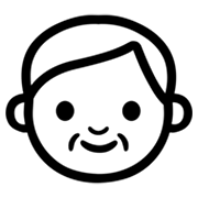 Émoji 👴 Homme âgé sur Google Android 4.3.