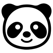 🐼 Emoji Rosto De Panda na Google Android 4.3.