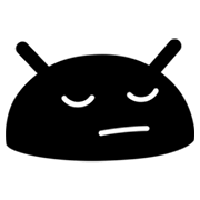 😔 Emoji Rosto Deprimido na Google Android 4.3.