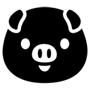 🐷 Emoji Schweinegesicht Google Android 4.3.