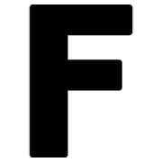 Émoji 🇫 Symbole indicateur régional lettre F sur Google Android 4.3.