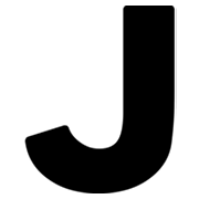 Emoji 🇯 Lettera simbolo indicatore regionale J su Google Android 4.3.