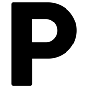 Emoji 🇵 Lettera simbolo indicatore regionale P su Google Android 4.3.