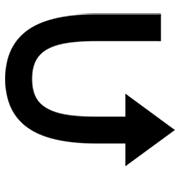 Emoji ↪️ Freccia Curva A Destra su Google Android 4.3.