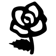 Emoji 🌹 Rosa su Google Android 4.3.