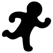 Emoji 🏃 Persona Che Corre su Google Android 4.3.