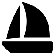 Emoji ⛵ Barca A Vela su Google Android 4.3.