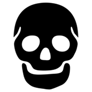Émoji 💀 Crâne sur Google Android 4.3.