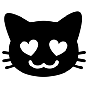 😻 Emoji Gato Sonriendo Con Ojos De Corazón en Google Android 4.3.