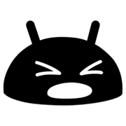 😫 Emoji müdes Gesicht Google Android 4.3.