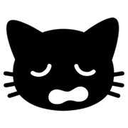 Emoji 🙀 Gatto Esterrefatto su Google Android 4.3.