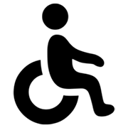 ♿ Emoji Symbol „Rollstuhl“ Google Android 4.3.