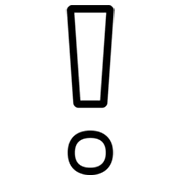 Émoji ❕ Point D’exclamation Blanc sur Google Android 4.3.