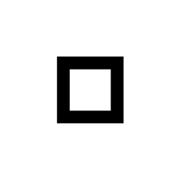 Emoji ▫️ Quadrato Bianco Piccolo su Google Android 4.3.