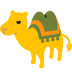 🐫 Emoji Camelo Com Duas Corcovas na Google Android 4.4.