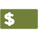 Émoji 💵 Billet En Dollars sur Google Android 4.4.