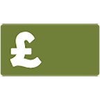 💷 Emoji Pfund-Banknote Google Android 4.4.