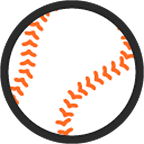 Emoji ⚾ Palla Da Baseball su Google Android 4.4.