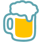 🍺 Emoji Jarra De Cerveza en Google Android 4.4.