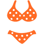 Emoji 👙 Bikini su Google Android 4.4.