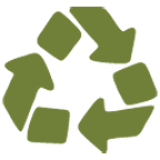 ♻️ Emoji Recycling-Symbol Google Android 4.4.
