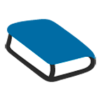 📘 Emoji Livro Azul na Google Android 4.4.